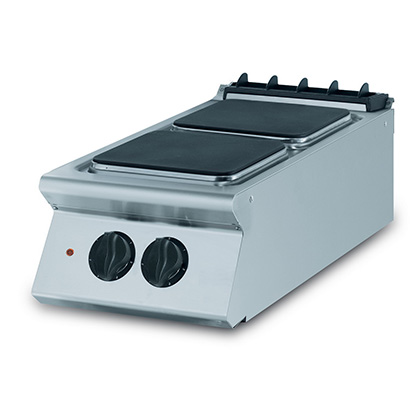 电热双头平头炉连下柜